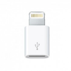 ADAPTOR LIGHTNING / MICRO USB MD820ZM/A APPLE ALB foto