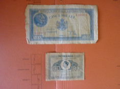 Banconote romanesti foto