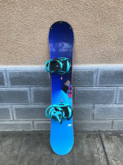 Placa snowboard BURTON PROCESS 157cm cu legaturi BURTON foto