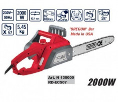 Ferastrau electric cu lant 400mm, 2000W Raider RD-ECS07 foto