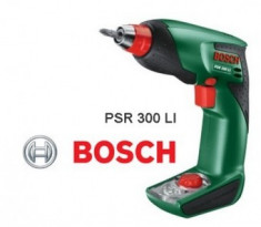 Masina de gaurit si insurubat cu acumulator 10.8V, Bosch PSR 300 LI foto