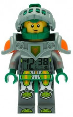 Ceas Lego Nexo Knights Aaron Mini Figure Alarm Clock foto