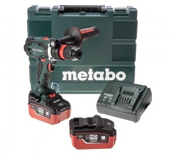 Bormasina cu 2 acumulatori si percutie Metabo SB 18 LTX LIHD, valiza, 5.5Ah foto mare Bormasina cu 2 acumulatori si percutie Metabo SB 18 LTX LIHD, valiza, 5.5Ah foto mare