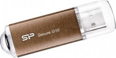 USB Flash Drive Silicon Power Secure G10 8GB USB 2.0 Bronze foto