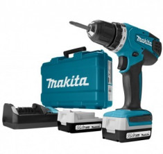 Masina de gaurit cu percutie 14.4V, Li-Ion, Makita HP347DWE foto