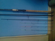 Lanseta crap expert elite feeder 360 + mulineta method feeder runner 3000 foto