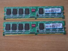 Kit Memorie Ram Kingmax 2 GB (2X1) DDR2 800Mhz Desktop. foto