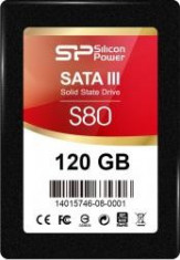 SSD Silicon Power S80 120GB SATA3 2.5 inch Negru foto