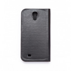 Husa Flip Cover TELLUR Folio neagra pentru Samsung Galaxy S4 foto