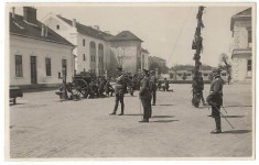 M.S. Regele Carol II, in vizita la Scoala Artilerie Timisoara foto