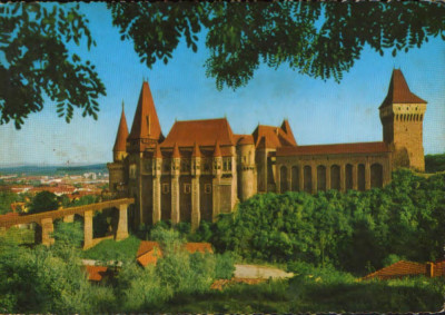 Carte postala circ. 1966 - Hunedoara - Castelul foto