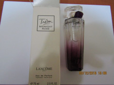 TESTER LANCOME TRESOR MIDNIGHT ROSE 75 ML -SUPER PRET,SUPER CALITATE! foto