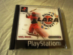Brian Lara Cricket playstation one, PS1, alte sute de jocuri foto