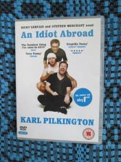 AN IDIOT ABROAD - KARL PILKINGTON (2 DVD-uri ORIGINALE, CA NOI!!!) foto
