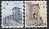 C2102 - Europa-cept 1978 - San Marino 2v.neuzat,perfecta stare, Nestampilat