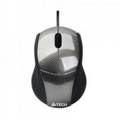 Mouse A4TECH N-100-1 V-track Padless, USB, Carbon, 8-in-One Software foto