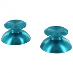 Zedlabz Alloy Metal Thumb Stick Replacements Blue 2 Pcs Ps4 foto