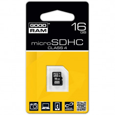 Card memorie GOODRAM Micro SDHC 16GB Clasa 4 foto