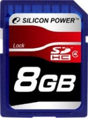 Card de Memorie Silicon Power SDHC 8GB Class4 foto