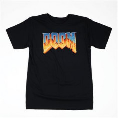 Tricou Doom Logo Marime L foto