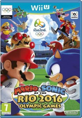 Mario &amp;amp; Sonic At The Rio 2016 Olympic Games Nintendo Wii U foto