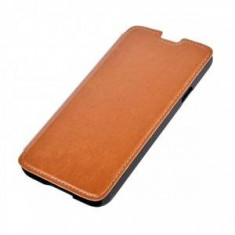 Husa Flip Cover TELLUR TLL111402 Folio maro pentru Apple iPhone 4 / 4S foto