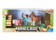 Set Minecraft Overworld Saddle Pack Rare foto