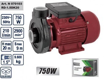 Pompa de suprafata 750W, Raider RD-1.5DK20 foto mare Pompa de suprafata 750W, Raider RD-1.5DK20 foto mare