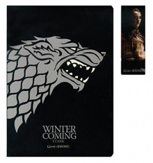 Notebook And Marque-Page Game Of Thrones Stark foto