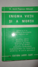 ENIGMA VIETII SI A MORTII 293PAGINI= AUREL POPESCU BALCESTI foto