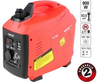 Generator benzina tip Inverter 1000W, Yato YT-85421 foto mare Generator benzina tip Inverter 1000W, Yato YT-85421 foto mare