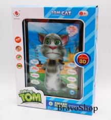 Tableta de jucarie TALKING TOM 3D cu touch - Repeta, Vorbeste, Canta etc. - Let&amp;#039;s play together! foto