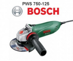Polizor unghiular 750W, Bosch PWS 750-125 foto