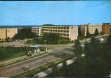 Carte postala circ. 1974 - Statiunea Neptun - Hotelurile &quot;Dobrogea&quot; si &quot;Neptun&quot;, Circulata, Mangalia, Fotografie