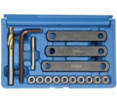 Kit de reparare pentru filete etrier frana M9x1.25 VAG, OPEL, FORD, BGS 148 foto