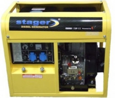 Generator de sudura monofazat diesel STAGER DW 190 AE foto