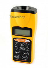 Ruleta laser cu indicator ultrasonic si afisare LCD - CP3007 foto