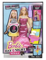 Papusa Barbie Day To Night Style Doll foto
