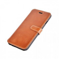 Husa Flip Cover TELLUR TLL116133 Book Case Leather maro Samsung Galaxy Grand Prime foto