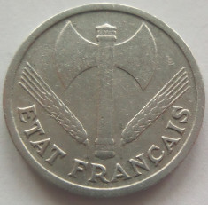 Moneda 1 Franc - FRANTA, anul 1942 *cod 3898 Allu.-xF foto