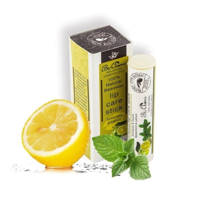 Balsam de buze cu ceara de albine, ulei masline, lamaie si menta 5 ml foto mare Balsam de buze cu ceara de albine, ulei masline, lamaie si menta 5 ml foto mare