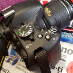 DSLR Nikon D5100 + Obiectiv 18-55mm DX VR. Toate accesoriile. Stare perfecta. foto