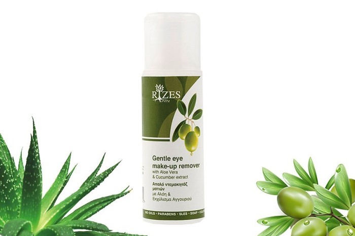 Lotiune demachianta ochi cu aloe vera si castravete 130 ml Rizes foto mare Lotiune demachianta ochi cu aloe vera si castravete 130 ml Rizes foto mare