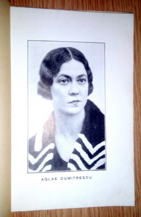 CARTE VECHE - POEME - AGLAE DUMITRESCU -1933