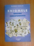 g3 Enigmele Cenzurii Corespondentei De Eliodor Tanislav