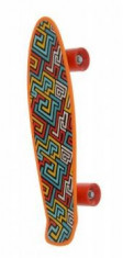 Skateboard copii Cruiserboard Pennyboard model Aztec 53cm foto