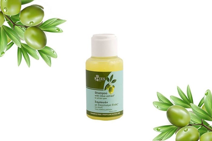 Sampon cu extract de masline miniatura 60 ml Rizes foto mare Sampon cu extract de masline miniatura 60 ml Rizes foto mare