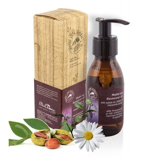 Ulei Demachiant Natural cu jojoba, oregano Cretan, musetel 100 ml foto mare Ulei Demachiant Natural cu jojoba, oregano Cretan, musetel 100 ml foto mare