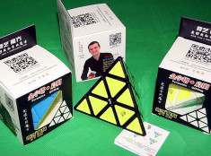 Profesional QiYi QiMing Pyraminx - Cub Rubik foto