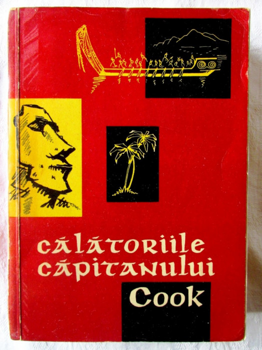 &quot;CALATORIILE CAPITANULUI COOK&quot;, 1959. Cu ilustratii